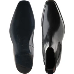 Muswell Chelsea Boots -Fashion Shoe Shop herring muswell in black calf 3