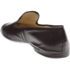 Noble Slippers -Fashion Shoe Shop herring noble in burgundy deerskin 4