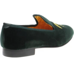 Ohene House Shoes -Fashion Shoe Shop herring ohene in green velvet 4