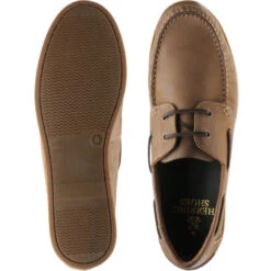 Padstow II Rubber-soled Deck Shoes -Fashion Shoe Shop herring padstow ii in light brown 3