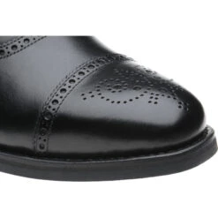 Reading IIrubber-soled Semi-brogues -Fashion Shoe Shop herring reading ii rubber in black calf 5