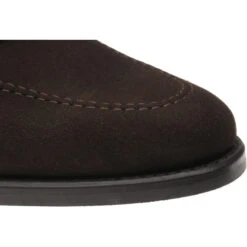 Saimaa Loafers -Fashion Shoe Shop herring saimaa in dark brown suede 5