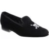 Skull House Shoes 1 Skull House Shoes -Fashion Shoe Shop herring skull slipper in black velvet 1