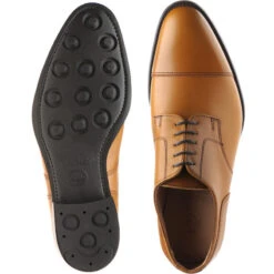 Westport Rubber-soled Derby Shoes -Fashion Shoe Shop herring westport in tan grain calf 3