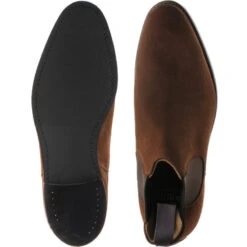 Wilson Rubber-soled Chelsea Boots -Fashion Shoe Shop herring wilson rubber in snuff suede 3