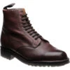 Windermere (Warm Lined) Rubber-soled Boots -Fashion Shoe Shop herring windermere warm lined in burgundy grain 1