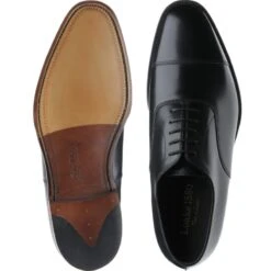 Loake Aldwych Oxfords -Fashion Shoe Shop loake aldwych in black calf 3