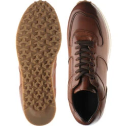 Loake Foster Rubber-soled Trainers -Fashion Shoe Shop loake foster in cedar calf 3