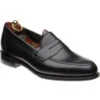 Loake Hornbeam Loafers 1 Loake Hornbeam Loafers -Fashion Shoe Shop loake hornbeam in carbon black calf 1