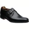Loake Medway Monk Shoes 1 Loake Medway Monk Shoes -Fashion Shoe Shop loake medway in black calf 1