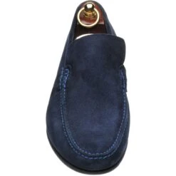 Loake Nicholson Hybrid-soled Loafers 6 Loake Nicholson Hybrid-soled Loafers -Fashion Shoe Shop loake nicholson in navy suede 2