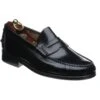Loake Princeton Loafers -Fashion Shoe Shop loake princeton in black polished 1