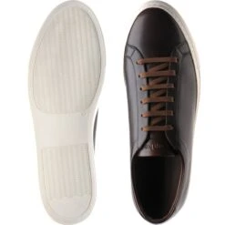 Loake Sprint Rubber-soled 7 Loake Sprint Rubber-soled -Fashion Shoe Shop loake sprint in dark brown calf 3