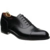 Loake Stonegate Oxfords -Fashion Shoe Shop loake stonegate in carbon black calf 1