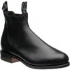 Comfort Turnout Rubber-soled Chelsea Boots -Fashion Shoe Shop rm williams comfort turnout in black calf 1