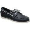 Sebago Dockside Portland Rubber-soled Deck Shoes -Fashion Shoe Shop sebago dockside portland in blue night 1