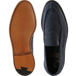 Adam Loafers -Fashion Shoe Shop trickers adam in denim suede 3