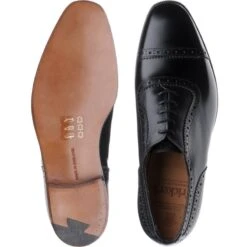 Belgrave Semi-brogues 7 Belgrave Semi-brogues -Fashion Shoe Shop trickers belgrave in black calf 3