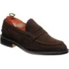 James Loafers -Fashion Shoe Shop trickers james in chocolate suede 1