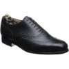 Piccadilly Brogues -Fashion Shoe Shop trickers piccadilly in black calf 1