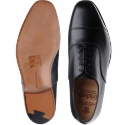 Regent Oxfords -Fashion Shoe Shop trickers regent in black calf 3