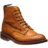 Stowrubber-soled Brogue Boots -Fashion Shoe Shop trickers stow rubber in acorn muflone 1