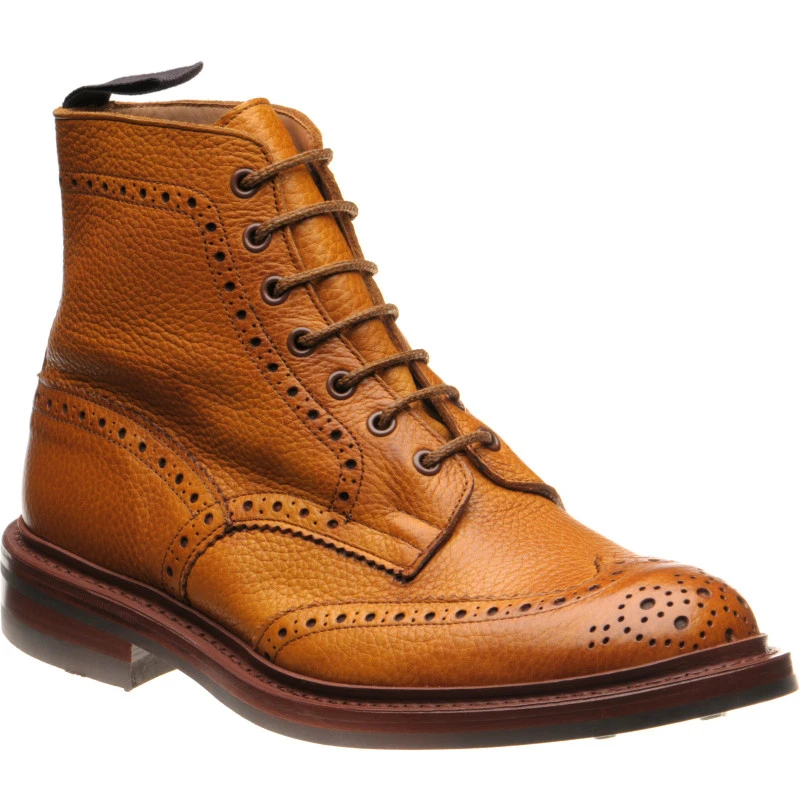 Stowrubber-soled Brogue Boots 3 Stowrubber-soled Brogue Boots